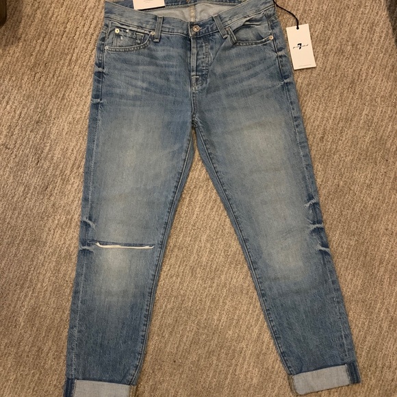 7 FOR ALL MANKIND JOSEFINA BOYFRIEND JEAN - Picture 12 of 15
